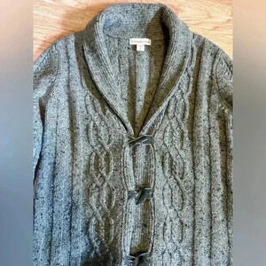 Coldwater Creek Collard Button Up Sweater Size‎ Small